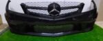 Mercedes w204 c63 2012 front bumper complete (taiwan) black colour